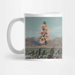 Cold Mountain Flower - Surreal/Collage Art Mug